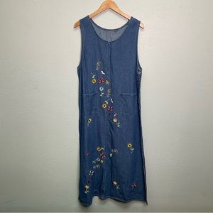 Denim dress